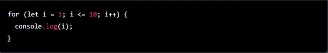 bucle for - Ejemplo 1 bucle for - Ejemplo 1